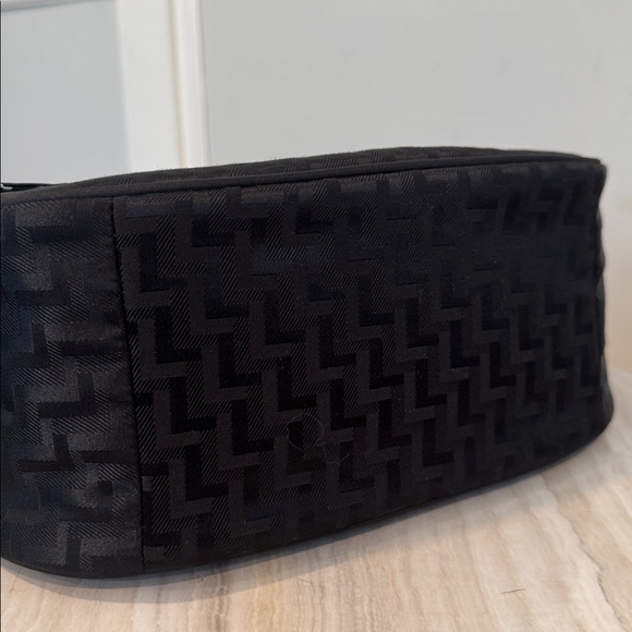 lululemon athletica City Essentials L Monogram Jacquard Black Shoulder Bag - Picture 8 of 17